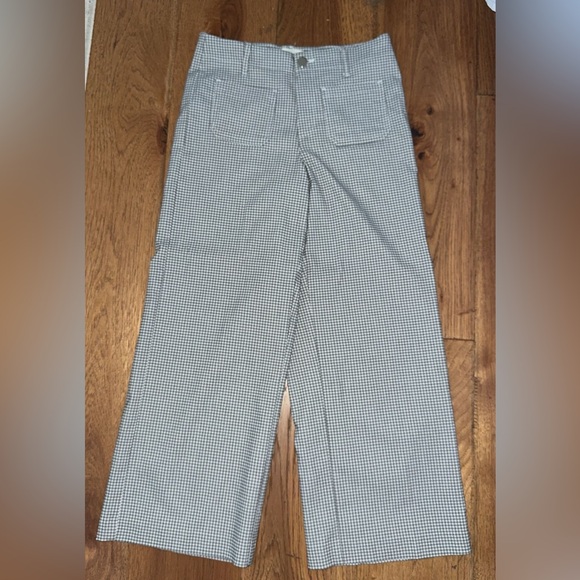 Jules & Leopold Women’s Gray Checkered Pants - Picture 1 of 3